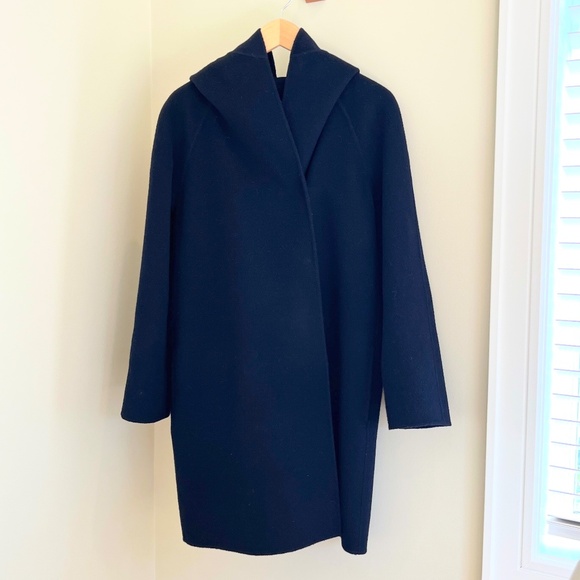 Vince Navy Wool Coat